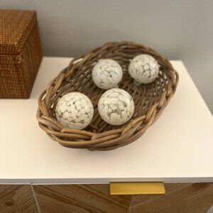 West Elm - Catchall Basket (Grey)